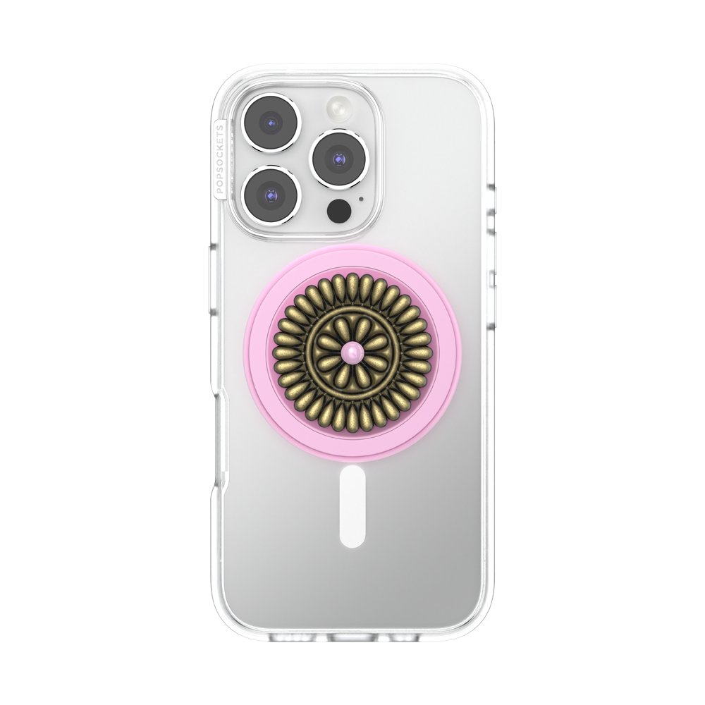 Enamel Stamped Pink — MagSafe PopGrip - US 21813