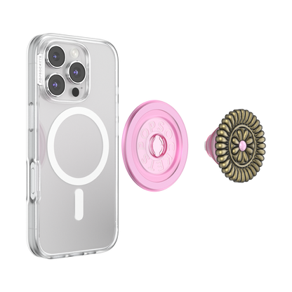 Enamel Stamped Pink — MagSafe PopGrip - US 13802