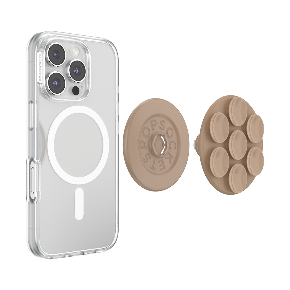 Latte— MagSafe Suck-Up Grip & Mount - US 47747