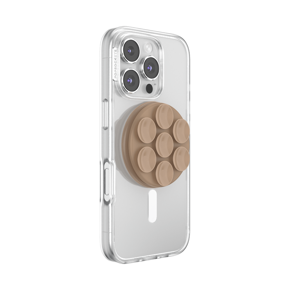 Latte— MagSafe Suck-Up Grip & Mount - US 52098