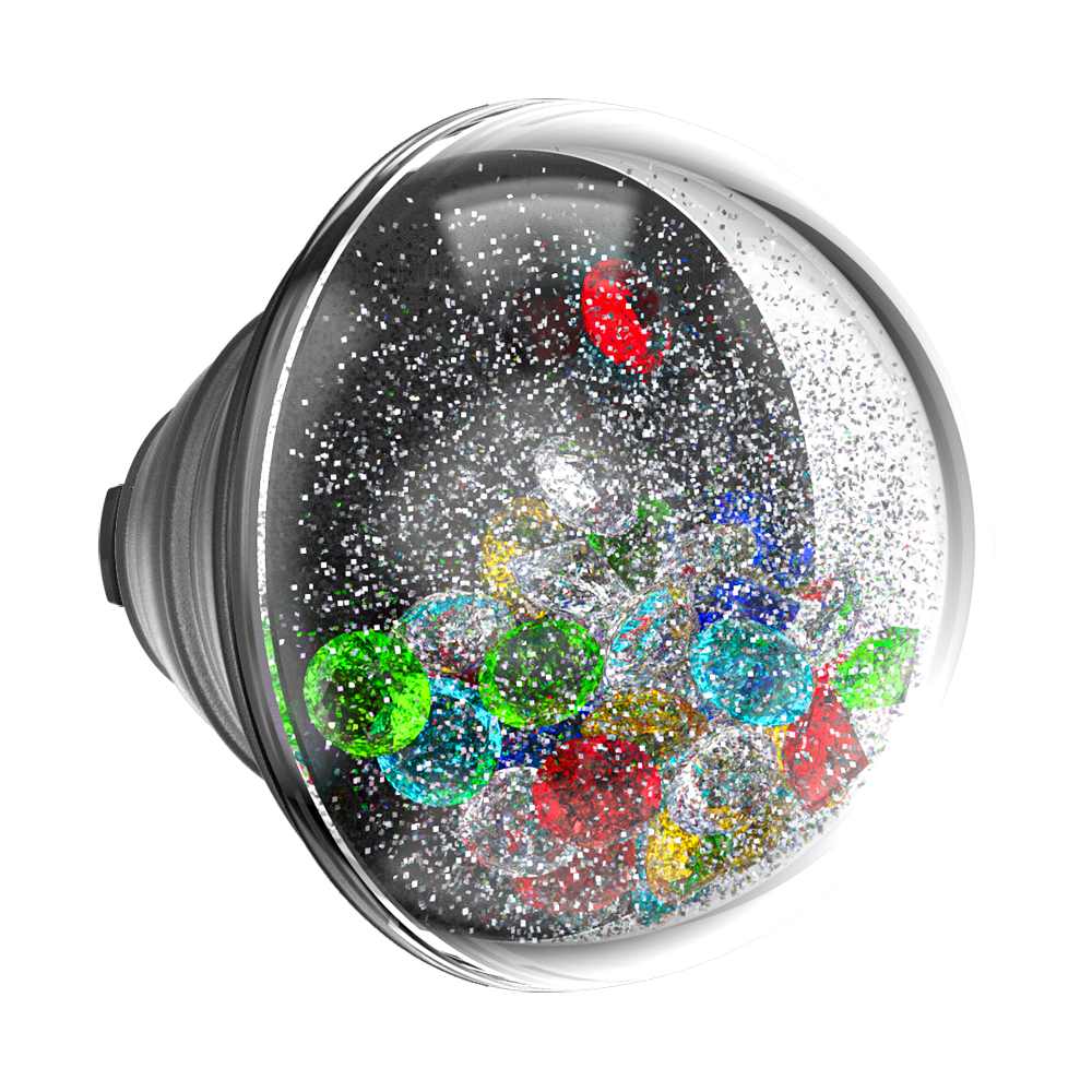 Tidepool Globe Rainbow Jackpot —  MagSafe PopGrip - US 95381