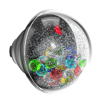 Tidepool Globe Rainbow Jackpot —  MagSafe PopGrip - US 43702