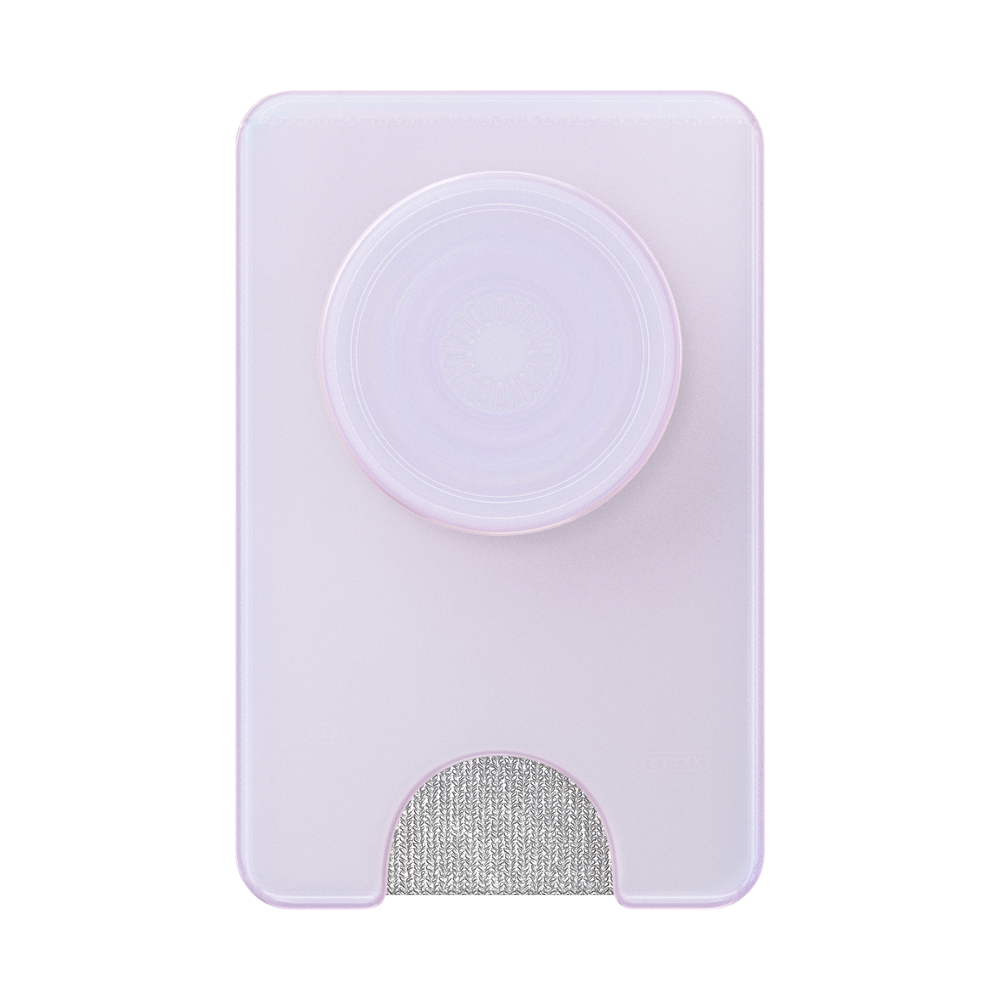 Opalescent White — MagSafe Kick-Out PopWallet+ & Stand - US 02008