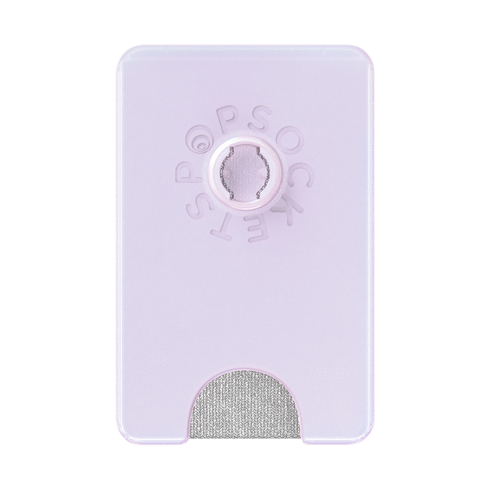 Opalescent White — MagSafe Kick-Out PopWallet+ & Stand - US 02008