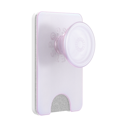 Opalescent White — MagSafe Kick-Out PopWallet+ & Stand - US 08648