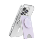 Opalescent White — MagSafe Kick-Out PopWallet+ & Stand - US 01514