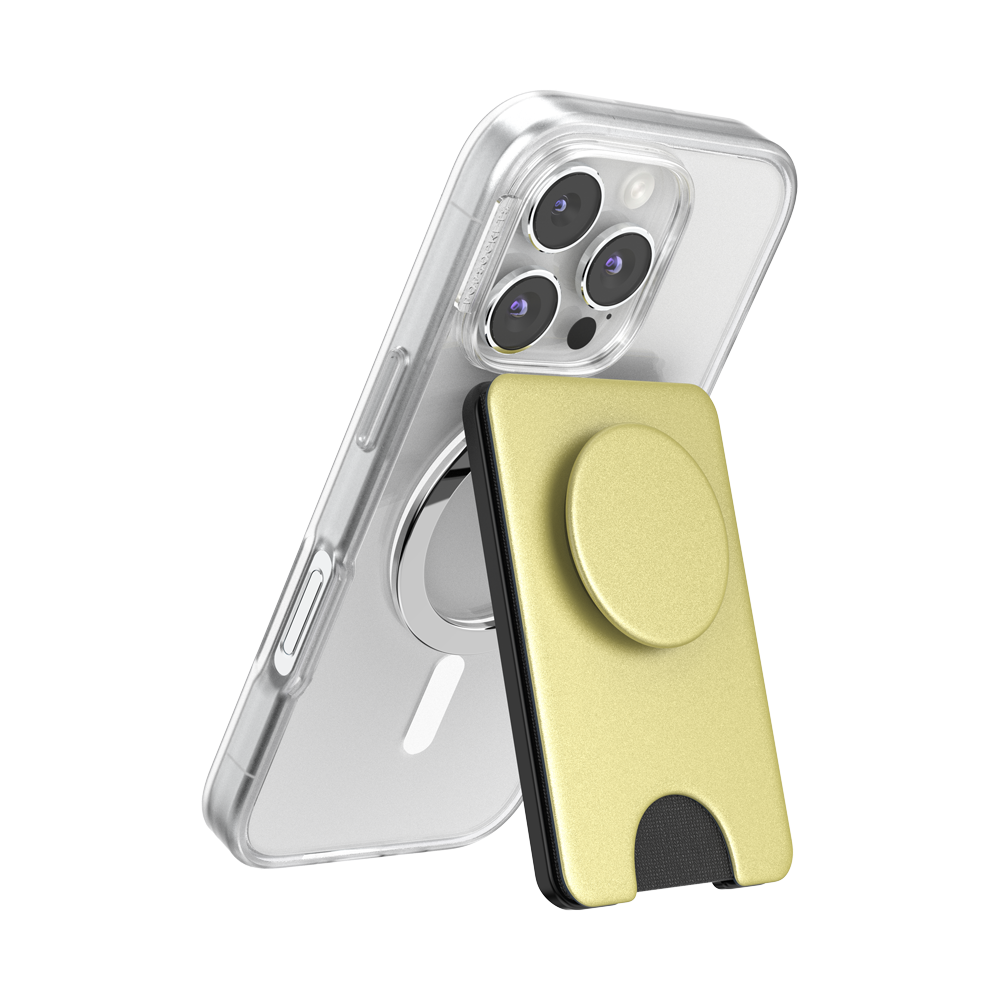 Painted Gold — MagSafe Kick-Out PopWallet+ & Stand - US 55237