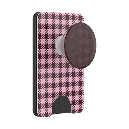 Black Cherry Gingham — MagSafe PopWallet+ - US 21133
