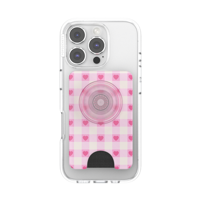 Blush Gingham — MagSafe PopWallet+ - US 16494