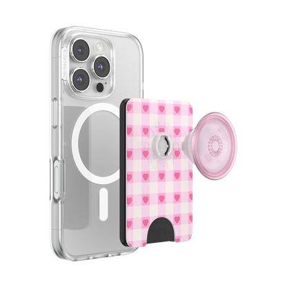 Blush Gingham — MagSafe PopWallet+ - US 16494