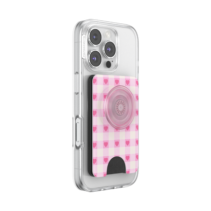 Blush Gingham — MagSafe PopWallet+ - US 06425