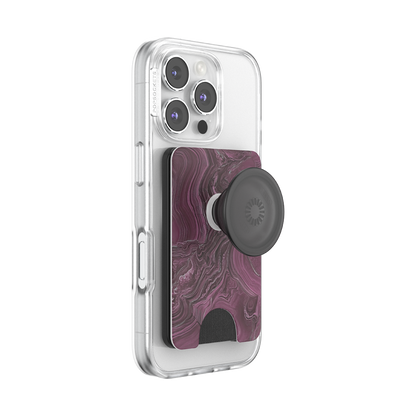 Burgundy Vein — MagSafe PopWallet+ - US 06171