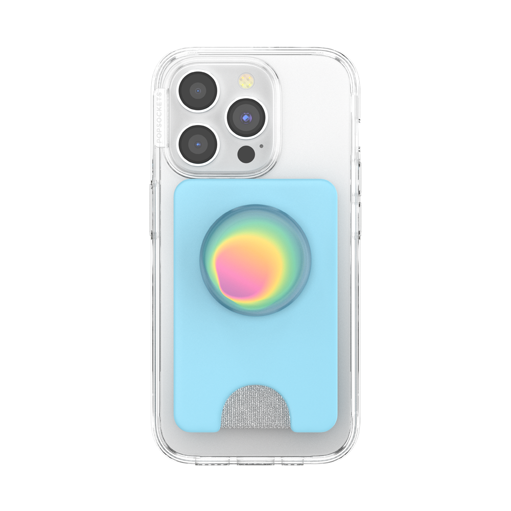 Butterfly Pea Blue Boca Aura — MagSafe PopWallet+ - US 58429