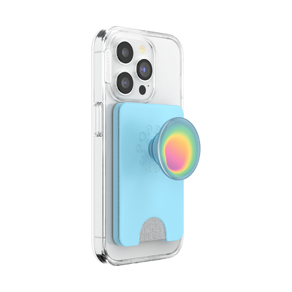 Butterfly Pea Blue Boca Aura — MagSafe PopWallet+ - US 87700