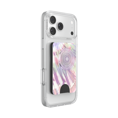 Coastal Tie-Dye Purple — MagSafe PopWallet+ - US 41589