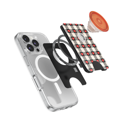 Heartbreaker Gingham — MagSafe PopWallet+ - US 93536