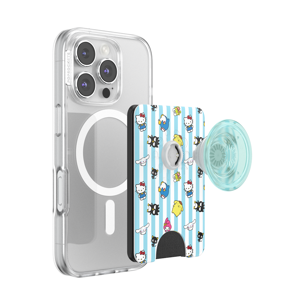 Hello Kitty and Friends Stripe —  MagSafe PopWallet+ - US 24714