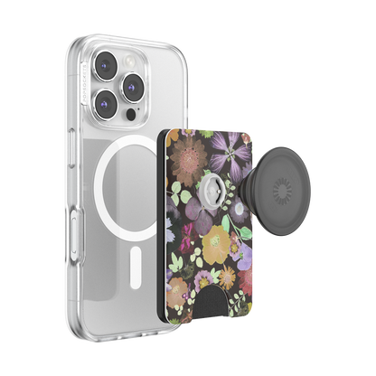 Pressed Flower After Dark — MagSafe PopWallet+ - US 95817