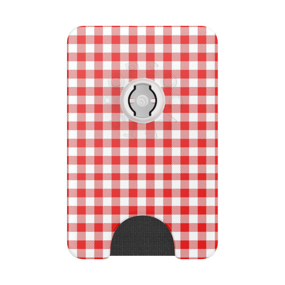 Red Gingham — MagSafe PopWallet+ - US 65005