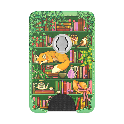 Storied Shelves Green — MagSafe PopWallet+ - US 62715