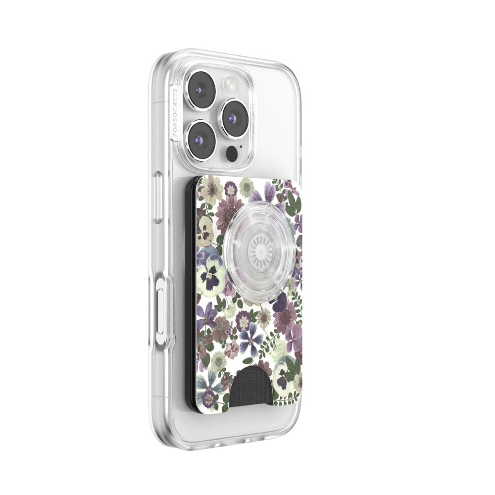 Pressed Flower — MagSafe Kick-Out PopWallet+ & Stand - US 66526