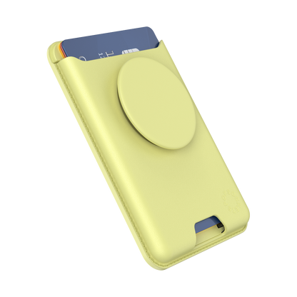 Butter Yellow — Softgoods MagSafe PopWallet+ - US 91722