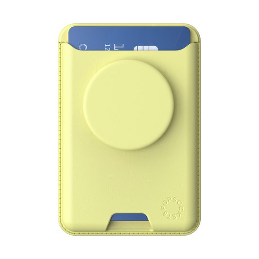 Butter Yellow — Softgoods MagSafe PopWallet+ - US 91722