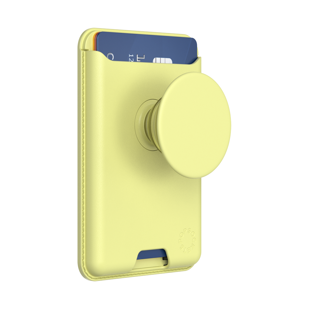 Butter Yellow — Softgoods MagSafe PopWallet+ - US 50051