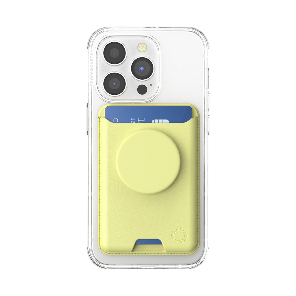 Butter Yellow — Softgoods MagSafe PopWallet+ - US 56719