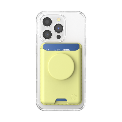 Butter Yellow — Softgoods MagSafe PopWallet+ - US 05585