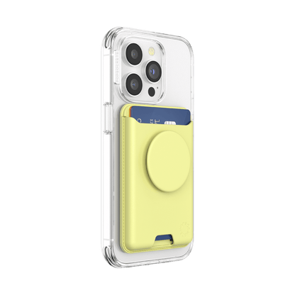 Butter Yellow — Softgoods MagSafe PopWallet+ - US 50051