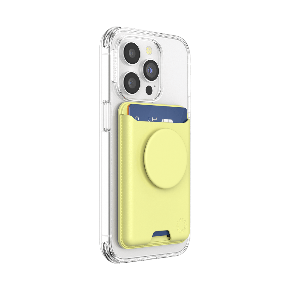 Butter Yellow — Softgoods MagSafe PopWallet+ - US 56719