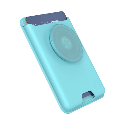 Butterfly Pea Blue — Softgoods MagSafe PopWallet+ - US 09704