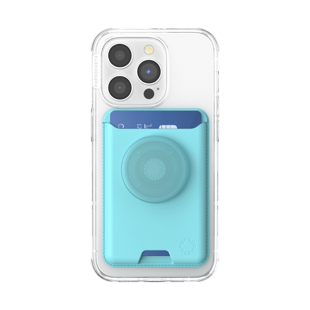 Butterfly Pea Blue — Softgoods MagSafe PopWallet+ - US 59326