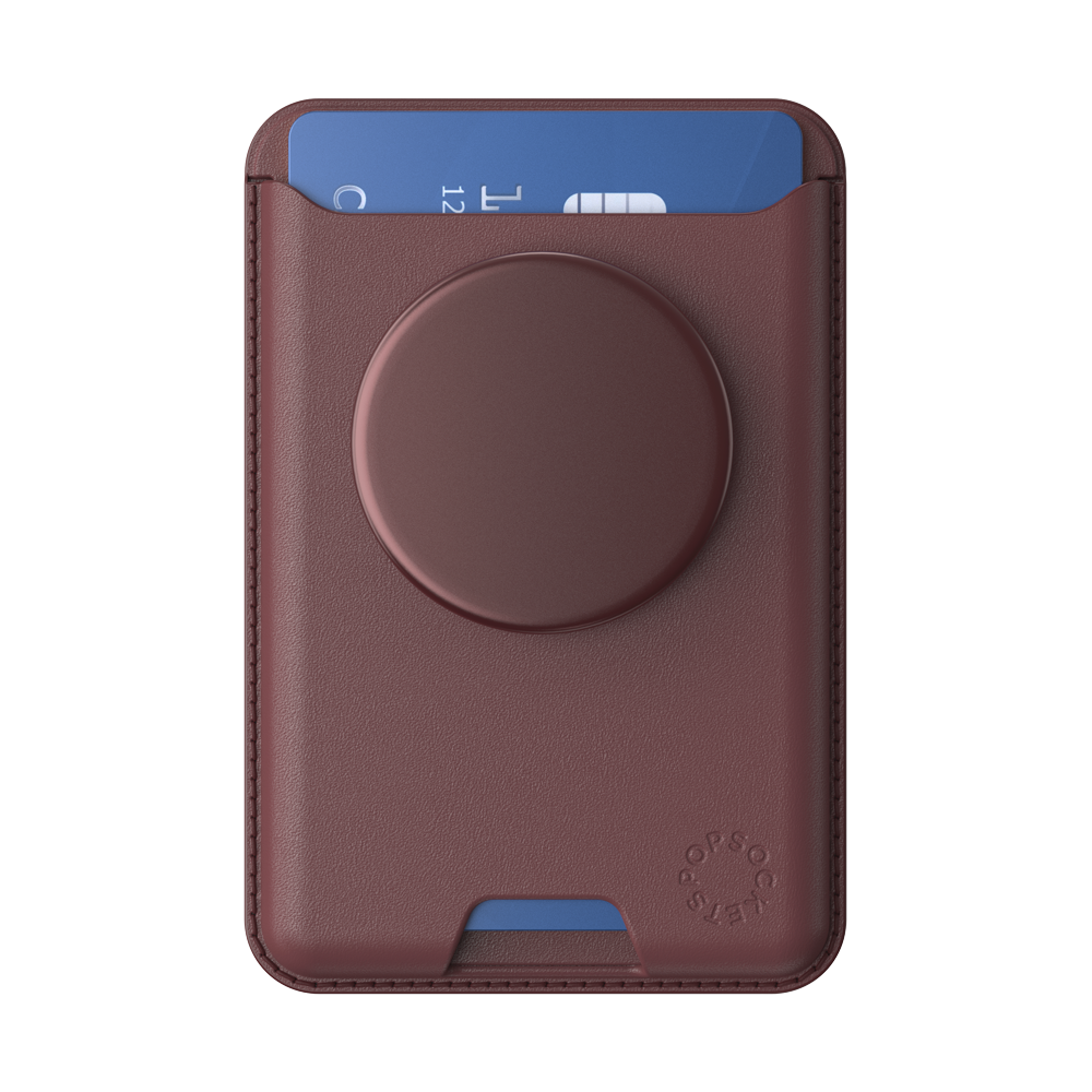 Aluminum Oxblood — Softgoods MagSafe PopWallet+ - US 26782