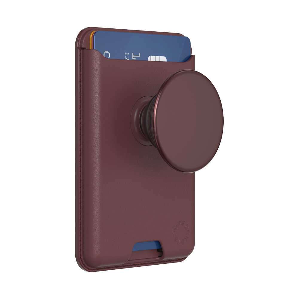 Aluminum Oxblood — Softgoods MagSafe PopWallet+ - US 26782