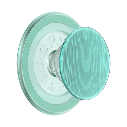 Aluminum Moire Turquoise — MagSafe PopGrip - US 14236