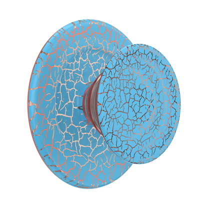 Crackle Denali Printed Orange Zest — MagSafe PopGrip - US 16602