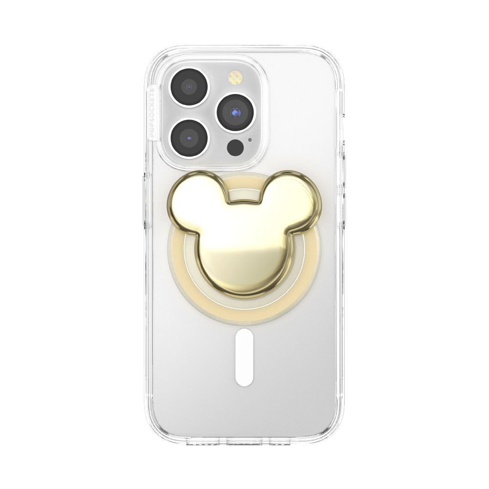 Enamel Gold Mickey Head — MagSafe PopGrip - US 79714