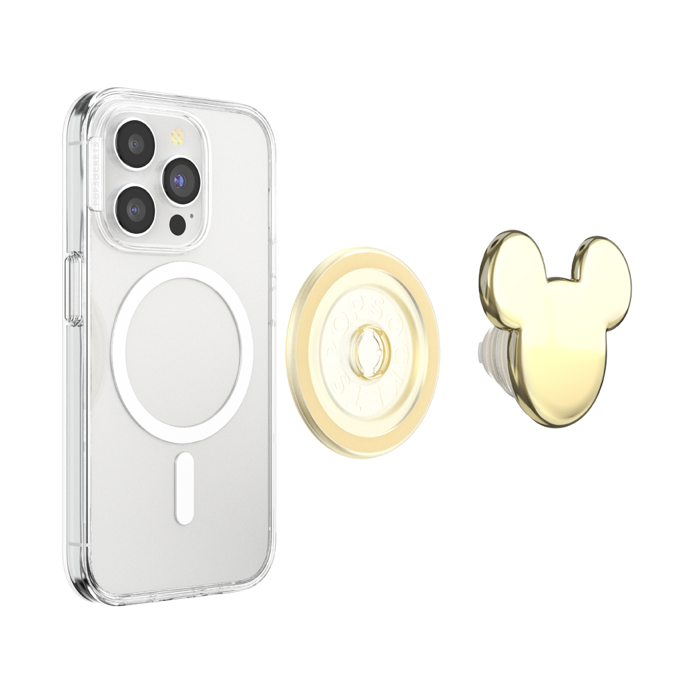 Enamel Gold Mickey Head — MagSafe PopGrip - US 91214
