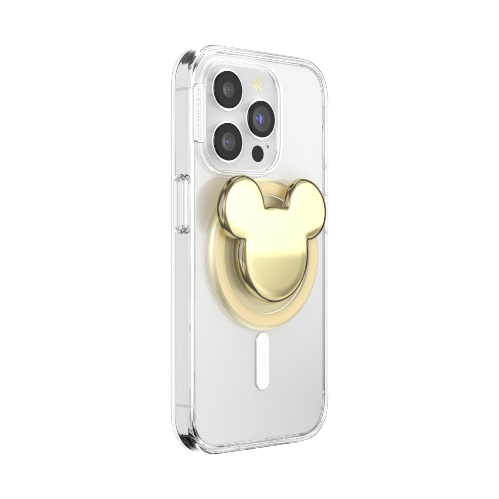 Enamel Gold Mickey Head — MagSafe PopGrip - US 12135