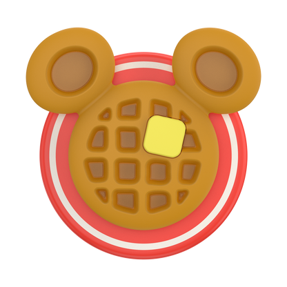 PopOut Mickey Waffle — MagSafe PopGrip - US 85162