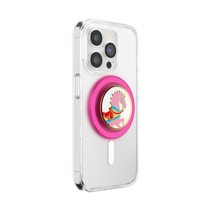 Enamel Carousel Pony — MagSafe PopGrip - US 70668