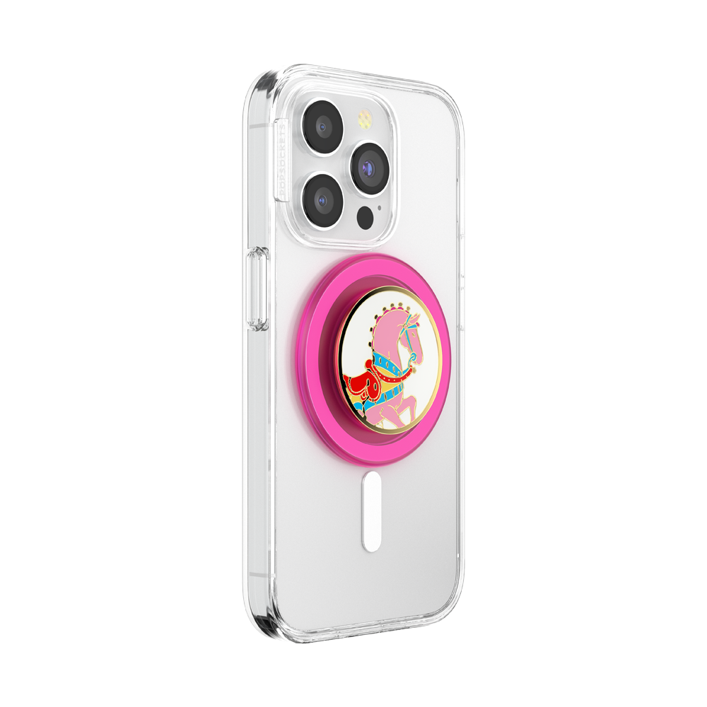 Enamel Carousel Pony — MagSafe PopGrip - US 21877