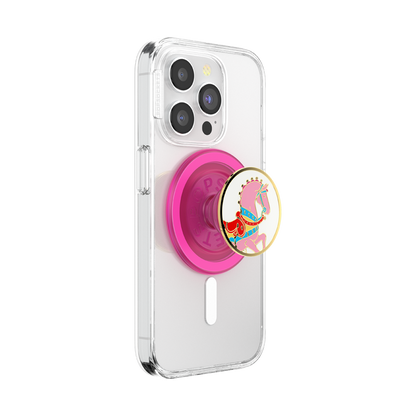 Enamel Carousel Pony — MagSafe PopGrip - US 70668