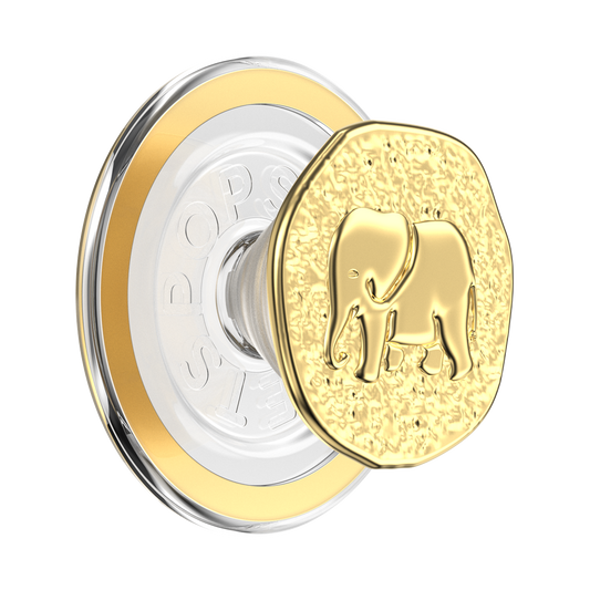 Enamel Elephant Token — MagSafe PopGrip - US 45186