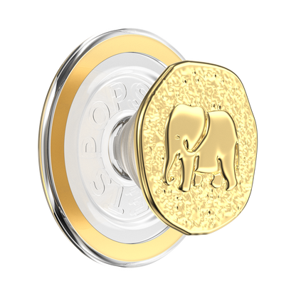 Enamel Elephant Token — MagSafe PopGrip - US 66311