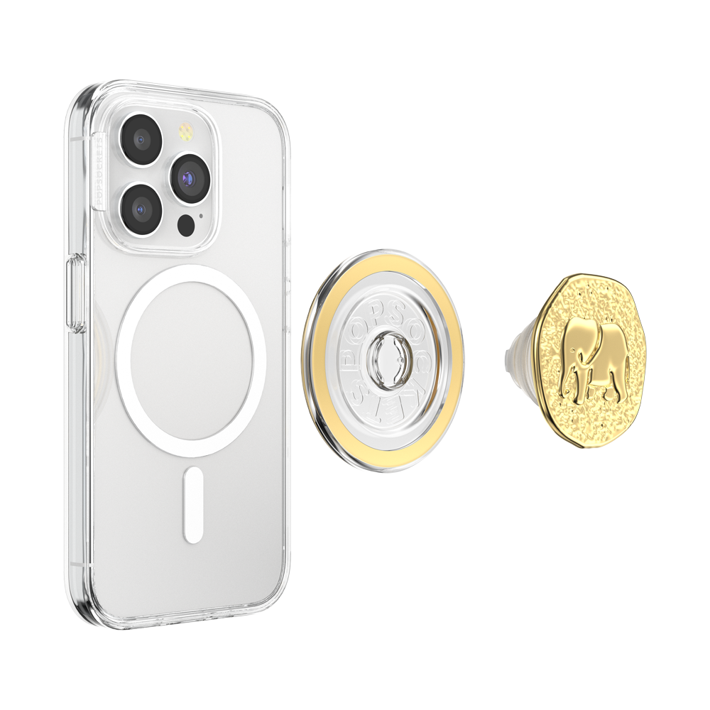 Enamel Elephant Token — MagSafe PopGrip - US 66311