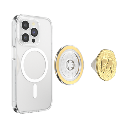 Enamel Elephant Token — MagSafe PopGrip - US 87321