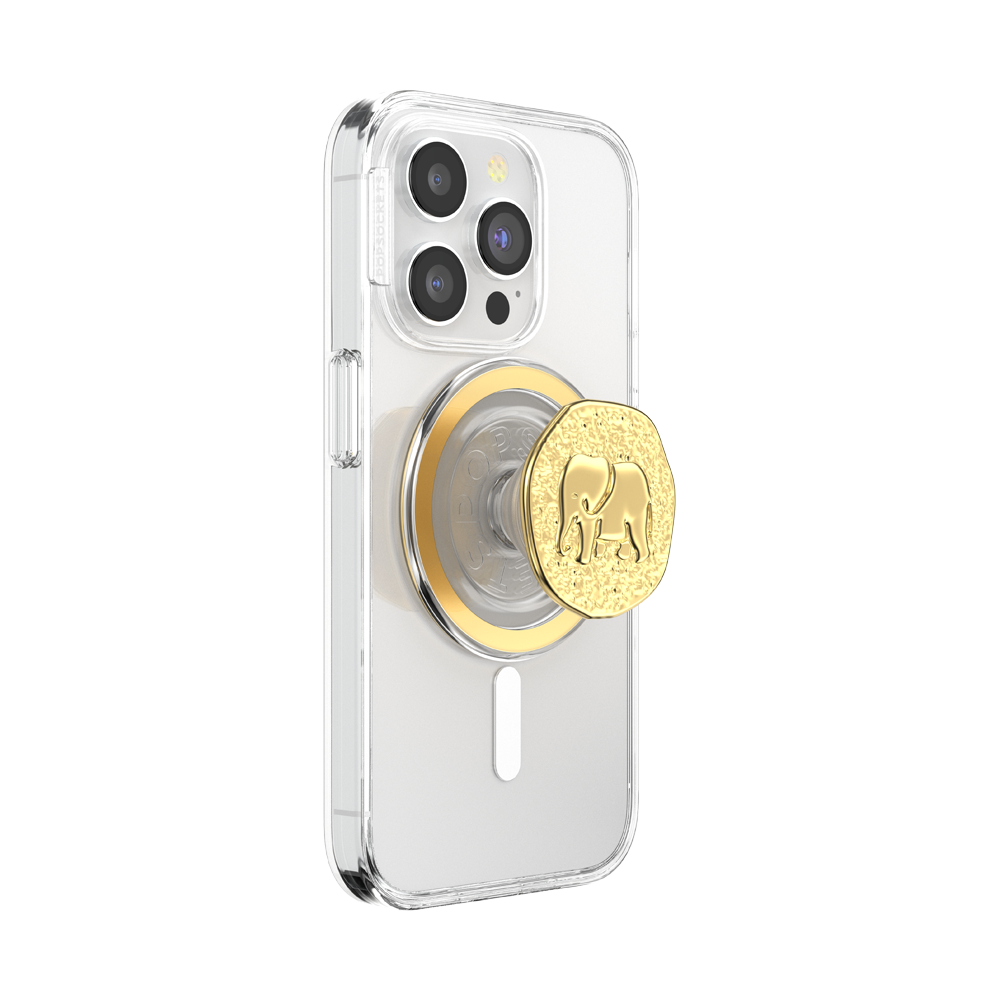 Enamel Elephant Token — MagSafe PopGrip - US 23885